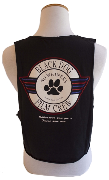 Patrick Swayze Owned T-Shirt From the Film ''Black Dog''